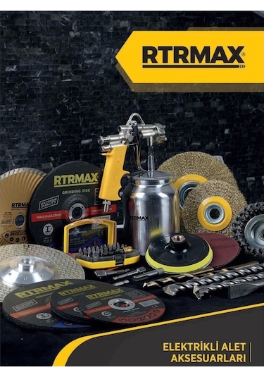 Rtrmax Rds115180 Cırtlı Zımpara 115 Mm 180 Kum