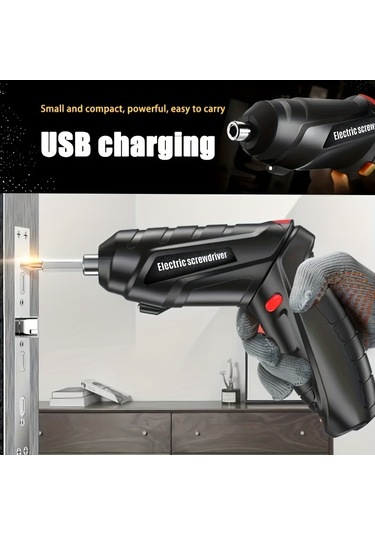 Tcherchi MQ56548 Elektrikli Şarjlı Çok Fonksiyonlu Tornavida Seti 48 Parça