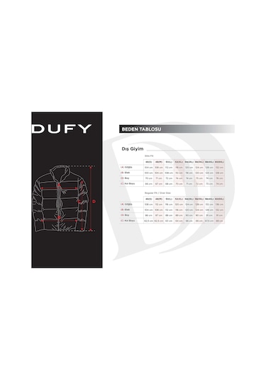 Dufy Haki Erkek Regular Fit Kapüşonlu Mont - 96314 Haki