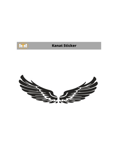 Kanat Oto Sticker 15 Cm