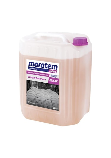 Maratem Culina M342 Endüstriyel Makineler İçin Bulaşık Deterjanı 20 L