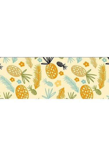 Ebitda 3 Yaratıcı Ananas Ofis Kauçuk Mouse Pad 900x400x5mm Ofis Masa Matı, Yumuşak Ve Kaymaz, Ofis Ve Ev İçin Uygun 3 Yaratıcı Ananas