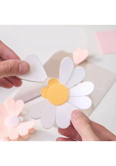 Suntek Çiçek Torbası Klipsleri Ofis Ev İçin Buzdolabı Beyaz