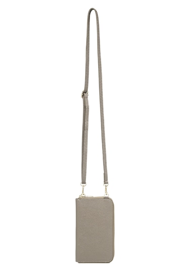 Çapraz Çanta Kadın Lısa Piumelli Milano Bag D40 Taupe Taba