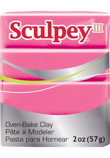 Sculpey Iıı Polimer Kil Pembe 57Gr S-3021142