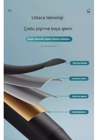 Üç Modlu Su Akışı Ayarlanabilen Yüksek Basınçlı Duş Başlığı Siyah