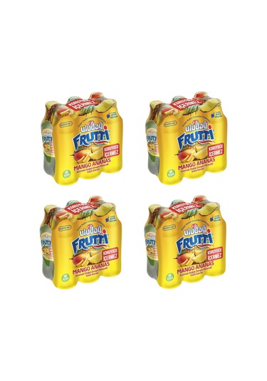 Uludağ Frutti Mango & Ananas Aromalı Maden Suyu 200 Ml X 24 Adet