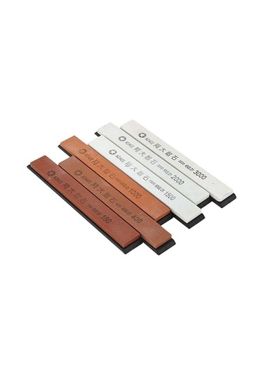 Electric Mutfak Bıçakları İçin 6'lü Profesyonel Bileme Taş Seti