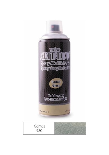 Artdeco Sprey Boya 400 Ml Gümüş Y-400-980