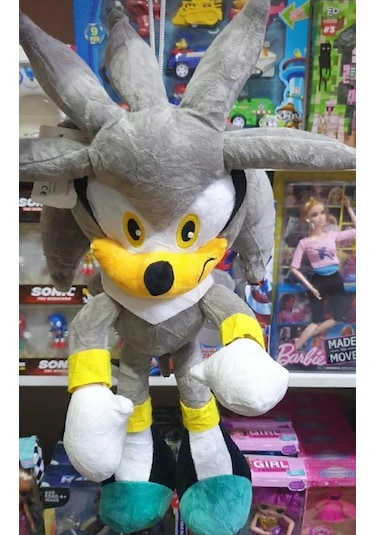 Orijinal Ithal Kumaş Sonic Peluş Oyuncak 40 Cm Shadow Echidnagri