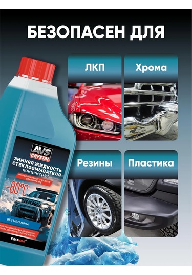Avs Donmaz Sıvı -80 C, Cam Silecek Sıvısı 1 Litre 170645217