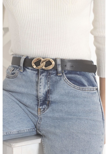 Bensu Store - Aksesuar Kemer Siyah - 15017.1140. 001 Siyah