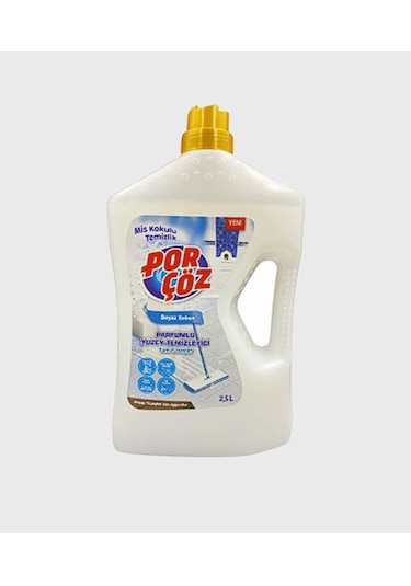 Porçöz Yüzey Temizleyici Beyaz Sabun Kokulu 2,5 L