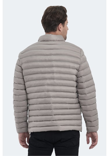 Slazenger Hayden In Erkek Şişme Taş Gri Mont & Kaban Taş Gri