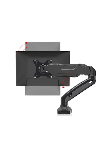 Kaloc Klc-V8 17"-30" Amortisörlü Monitör Masa Tutucu Kol Stand