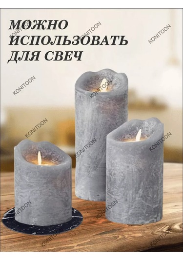 Konıtoon Kahve Fincanları Ve Bardaklar İçin Masaüstü Sıcak Tutma Altlıkları 6 Adet 191571745 Siyah