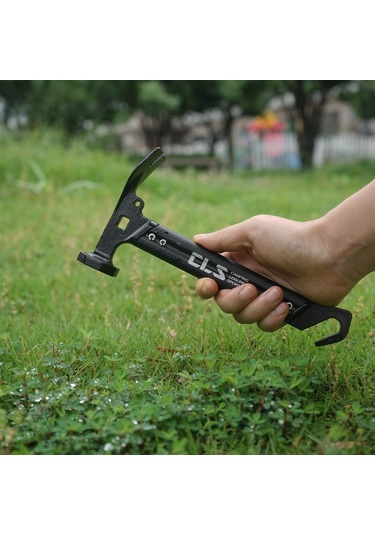 Reedark Kamp Çadırı Ve G天幕 İçin Çok Fonksiyonlu Mini Çekiç - Paslanmaz Çelik Ve Alüminyum Saplı, Taşınabilir野营 Aleti