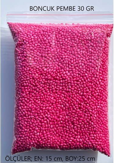 Atermit Epp Renkli Boncuk Köpük Aksesuar 30 Gr - Pembe