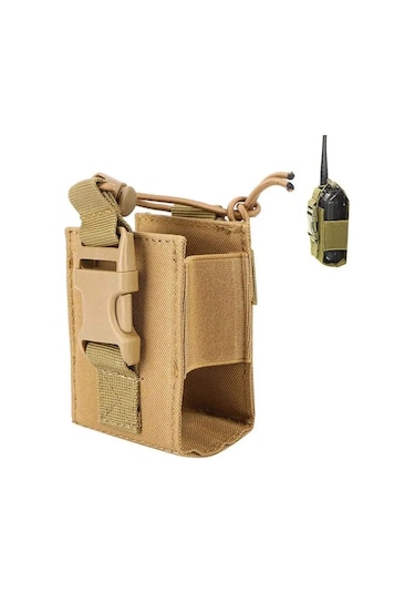 Megalavka Baofeng, Retevis, Kenwood İçin Taktik Telsiz Çantası Kılıfı 143251859