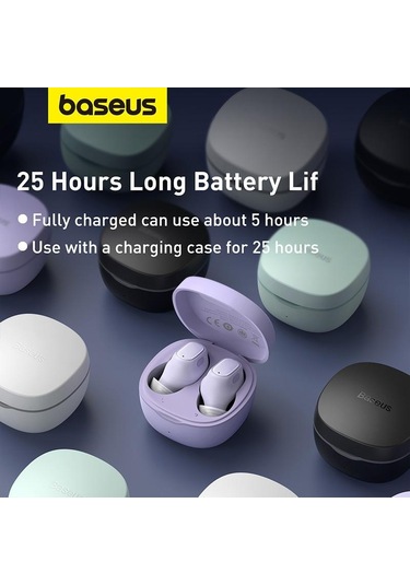 Baseus Bowie WM01 Gerçek Kablosuz Kulaklık
