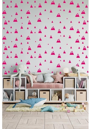 Modern Dağlar Duvar Sticker, Bebek Ve Çocuk Odası Dekoratif Duva (552798401)