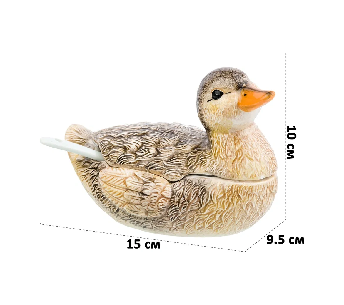 Elan Gallery Şekerlik Ve Havyarlık "duck", Kaşıkla, 200 Ml 10788609 Gri