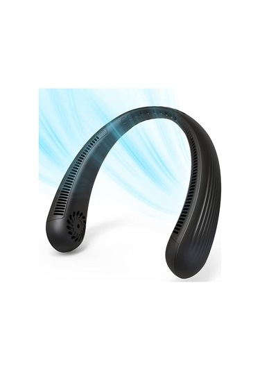 Taşınabilir Boyunlu Fan Kanatsız Soğutma Fanı 8860 Siyah