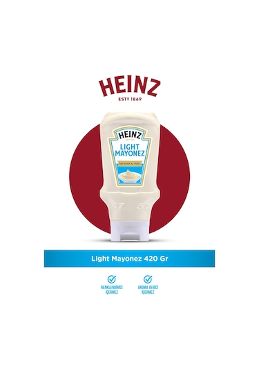 Heinz Light Mayonez 420 G