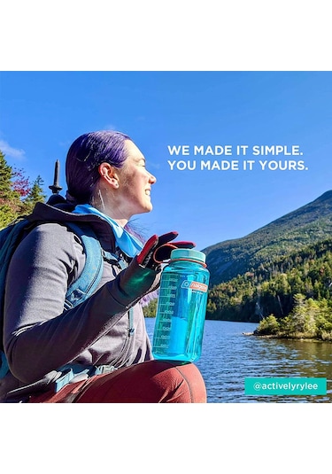 Nalgene 48 Oz WM Sustain Suluk Matara 1,5 Litre Aubergine 20-0448