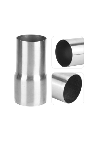 Reedark Ev Araçları Egzoz Borusu Bağlantı Adaptörü, 201 Paslanmaz Çelik, 57-76mm, Evrensel Uyumlu, Korozyon Ve Aşınma Dayanıklı