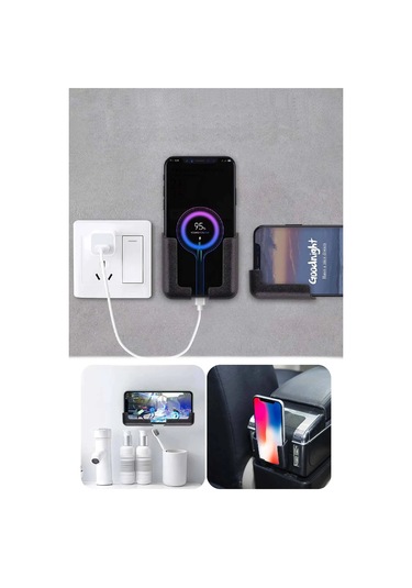 Telefon Tutucu Mini Çok Fonksiyonlu Araç İçi Telefon Tutucu Bantl