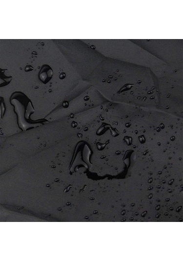 Vkemall Siyah 68 İnç Su Geçirmez Dış Mekan Yastık Depolama Çantası Kolle Ve Fermuarlı