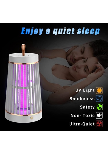 Xurunkeji Elektrikli Sivrisinek Kontrol Lambası Taşınabilir Sivrisinek Kontrol Lambası Usb Şarjlı Sivrisinek Kovucu İç Ve Dış Mekan Kullanımı İçin