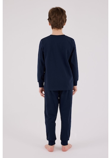 Rolypoly Erkek Çocuk Lacivert Pijama Takımı Rp3684-c-v2