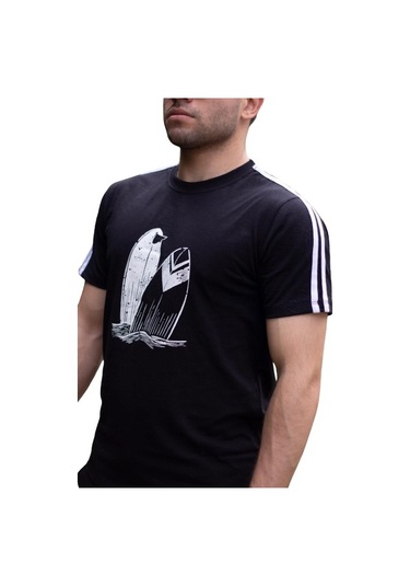 Pamuklu Rahat Yumuşak Dokulu Erkek Alt - Üst Şort Takım 23EEST0171