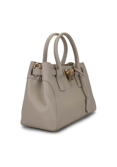 Tamer Tanca Kadın Suni Deri Taupe Omuz Çanta 921 27083 Bn Cnt Sk25-26 Taupe Vizon