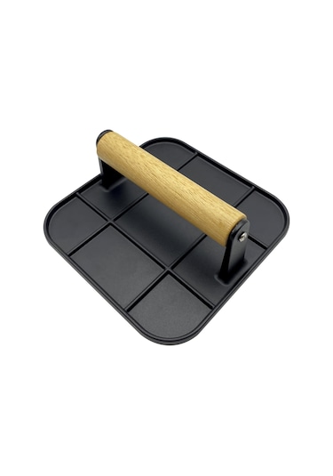 Youtek Alüminyum Çelik Burger Hamur Presi - Uniform Büyüklük Ve Şekil İçin Mutfak Aleti Gümüş Renk Kutulu Diğer