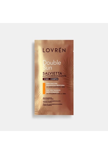Lovren Solaire Doublesun Self Tanning Wipe Bronzlaştırıcı Mendil