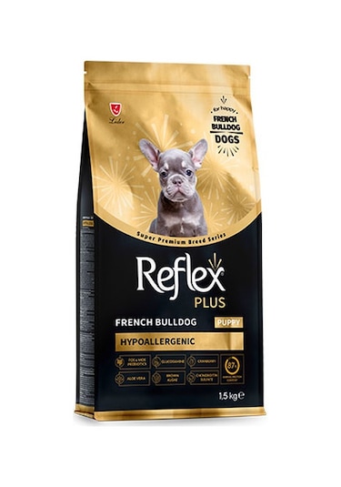 Reflex Plus Hypoallergenic French Bulldog Yavru Köpek Maması 1500 G