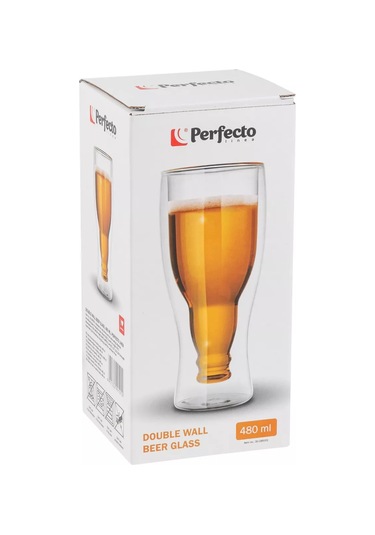 Perfecto Lınea Çift Cidarlı 480 Ml Bira Bardağı 30-299101 198096563 Beyaz