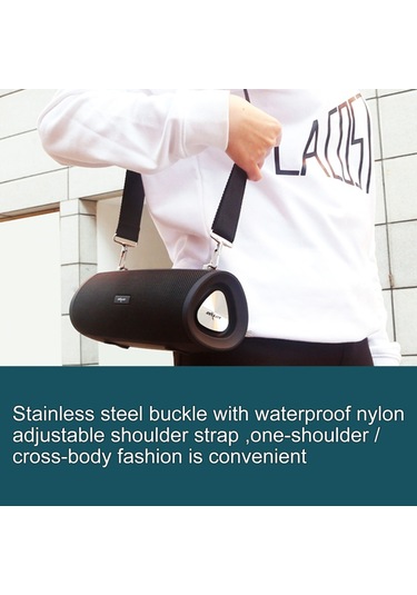 Reedark Taşınabilir Bluetooth Hoparlör Ipx5 Su Geçirmez, 30 Saat Çalışma, Hi-fi Ses, Fm Radyo, Tf Kart Destekli Parti Ve Dış Mekan Hoparlörü