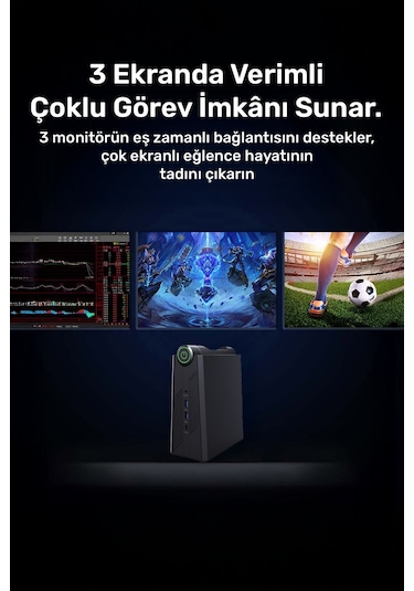 Raxius MP AM08-PRO-R9-680M-69HX029 R9-6900HX 64 GB 2 TB SSD W11P Mini Pc