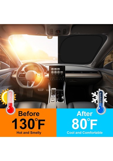 Ximistore9 Mazda Cx-5 2017-2024 Güneşlik, Katlanabilir Cam Koruyucu, Uv Engelleme, Araç Cam Aksesuarı