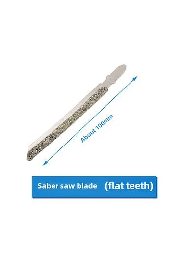Mufunye Diamantlı Eğimli Testere Bladesi - Seramik Ve Taş Kesim İçin Dayanıklı, Hassas Ve Verimli Teknik Düz Dişli Atçılı Testere Bladesi