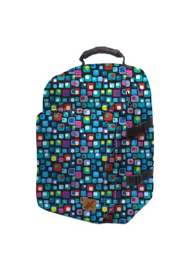Trendix City Üç Bölmeli Geometri Notebook - Sırt Çantası
