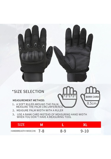 Symbee Motosiklet Eldivenleri: Kaymaz, Dört Mevsim, Dağcılık, Üç Parmak Dokunmatik, Nefes Alabilir, Dayanıklı Malzeme