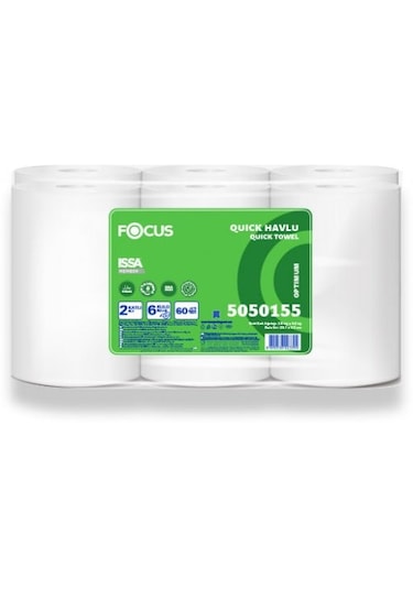 Focus Optimum Jumbo Fotoselli Havlu 6'lı 20.7 CM x 60 M