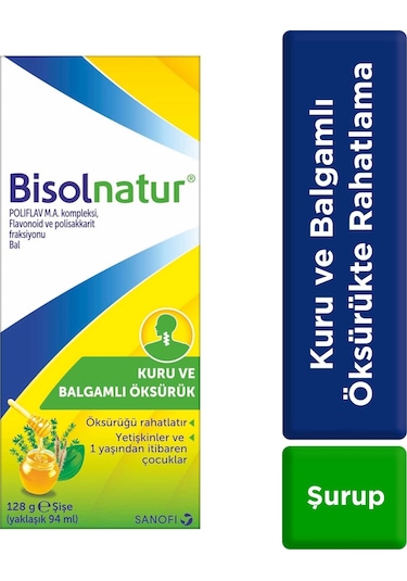 Sanofi Bisolnatur Bitkisel Şurub 128 G