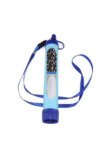 Mufunye Mavi Taşra Su Filtresi Seti - 0.1 Mikron Çift Filtre, 1500l Kapasite, Taşınabilir Kamp Su Arıtıcı