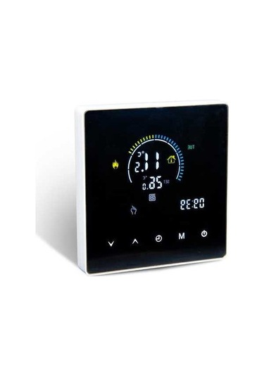 Pazly Lemestar Akıllı Termostat - Haftalık Program, Çocuk Kilidi, Wifi, Lcd Dokunmatik Ekran/